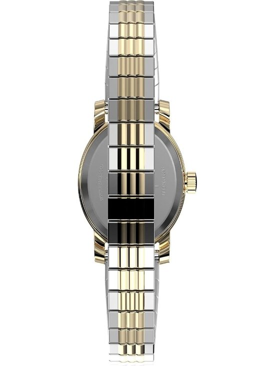 Women\'s Silver Gold Analog Quartz Cavatina Pearl Dial Oval Classic Wrist Watch main image 5